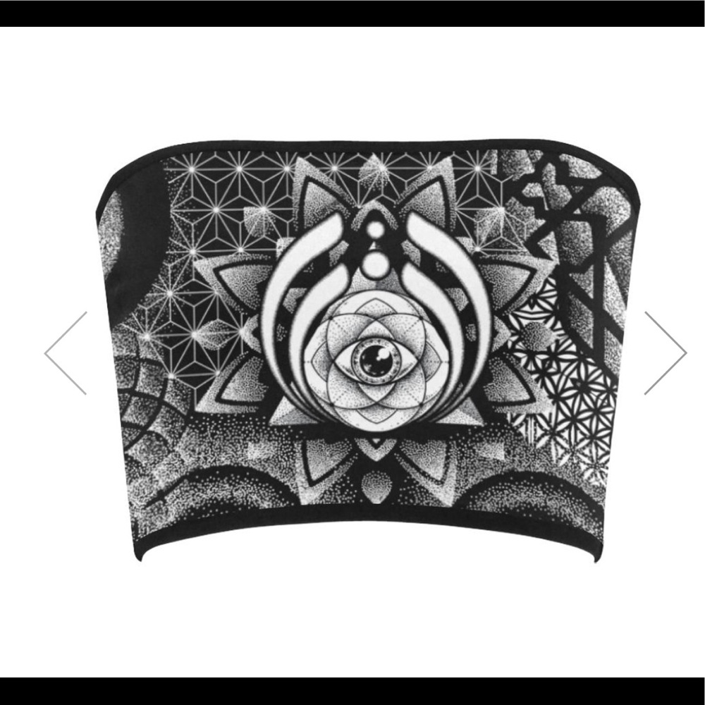 Bassnectar Bassdrop Crop Top- Soundwave Clothing